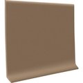 Roppe Thermoplastic Rubber Wall Base 6in x 48in Fawn 60C73P140